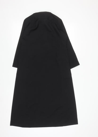 Al Haramain Women Black Long Sleeve Shirt Dress Size 14