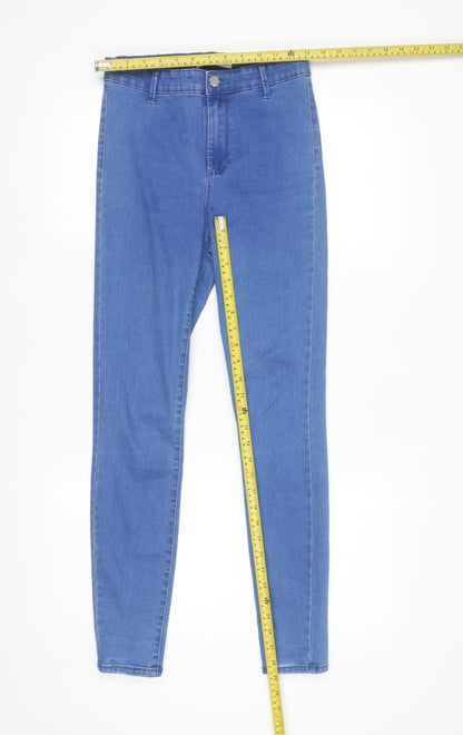 Denim Co Womens Blue Skinny Jeans Size 10 Stretch Denim