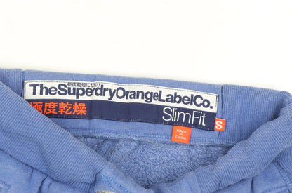Superdry Women's Blue Slim Fit Jogger Sweatpants Size 10