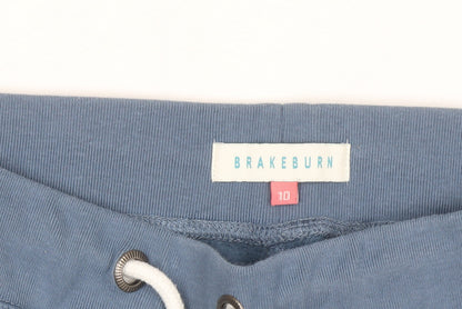 Brakeburn Women Blue Jogger Trousers Size 10 Cotton Blend