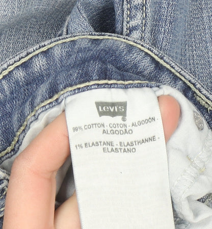 Levi's Women's Blue 518 Superlow Bootcut Jeans Size 7 Slim