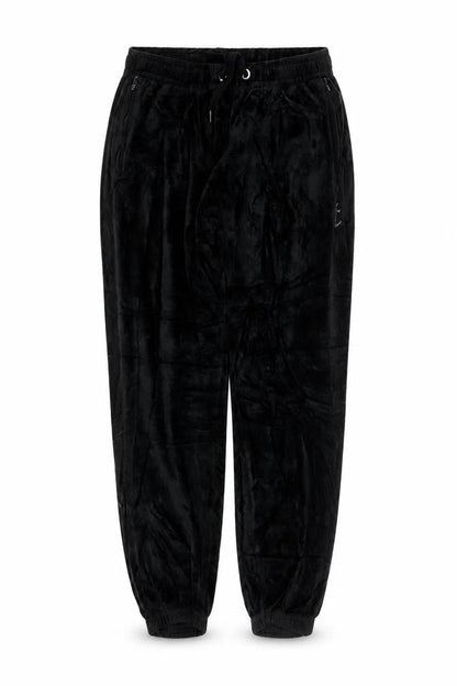 Juicy Couture Black Velour Jogger Trousers Women’s Medium