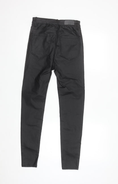 Stradivarius Women's Black Size 8 Skinny Stretch Jeans