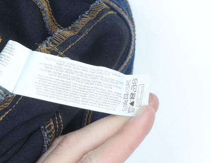 Denim Co Women's Blue Skinny Jeans Size 14 Stretch Denim