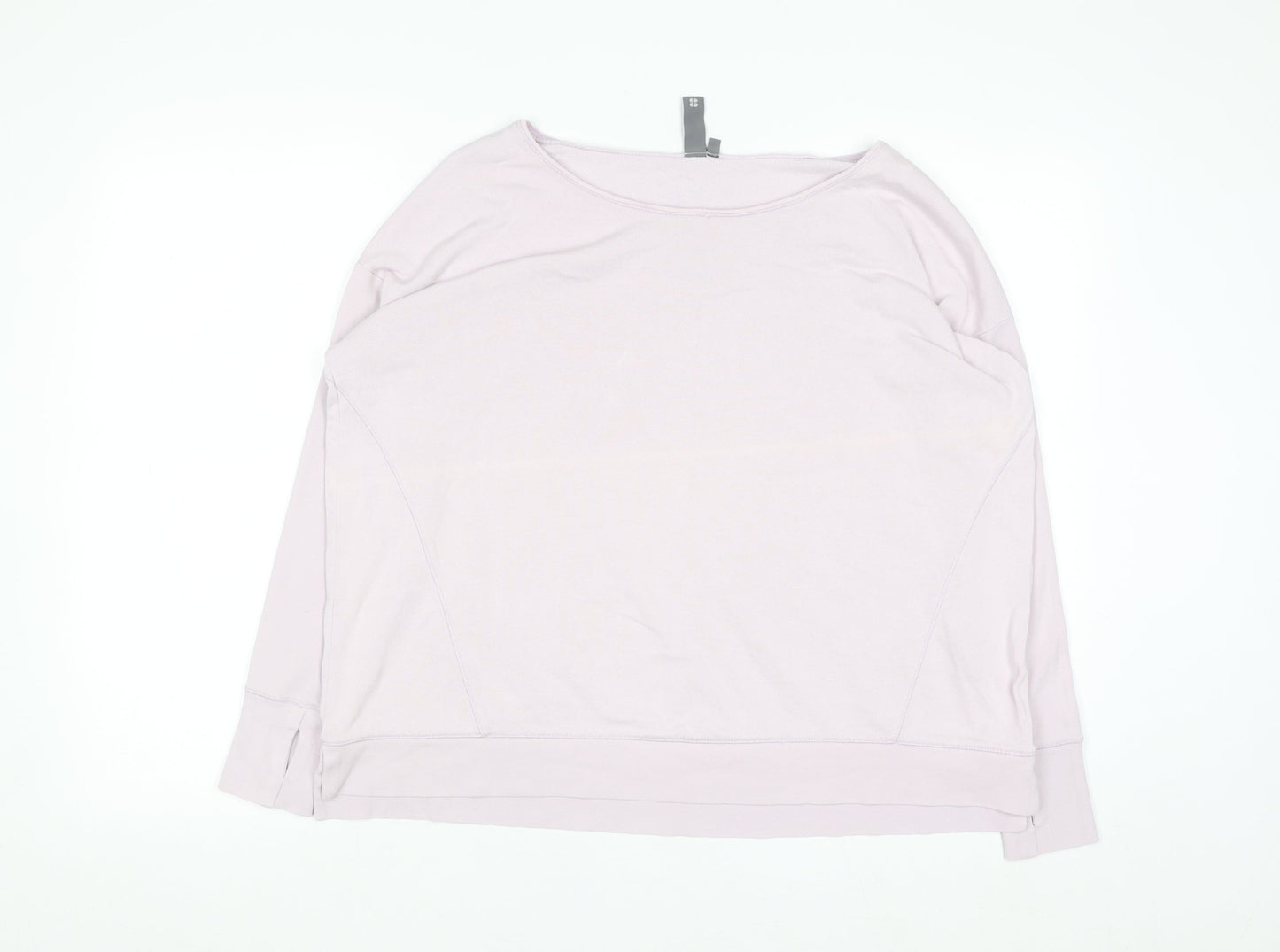 Sweaty Betty Women's Pink Small Relaxed Pullover Sweatshirt