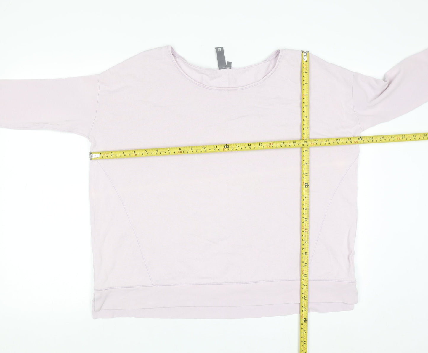 Sweaty Betty Women's Pink Small Relaxed Pullover Sweatshirt