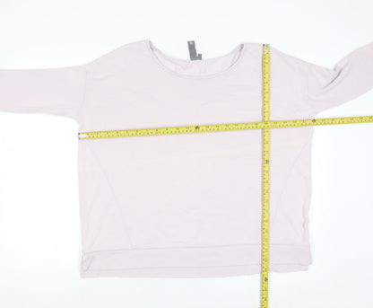 Sweaty Betty Women's Pink Small Relaxed Pullover Sweatshirt