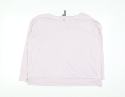 Sweaty Betty Women's Pink Small Relaxed Pullover Sweatshirt