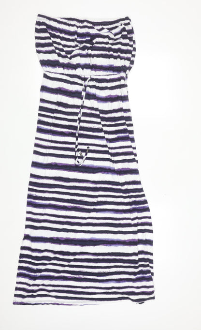 Monsoon Women’s Multicoloured Strapless Jersey Knee Dress M