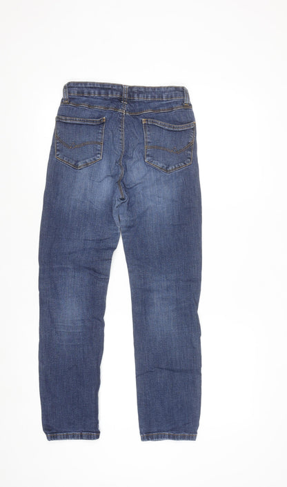 Dunnes Stores Women's Blue Size 8 Straight Leg Denim Jeans