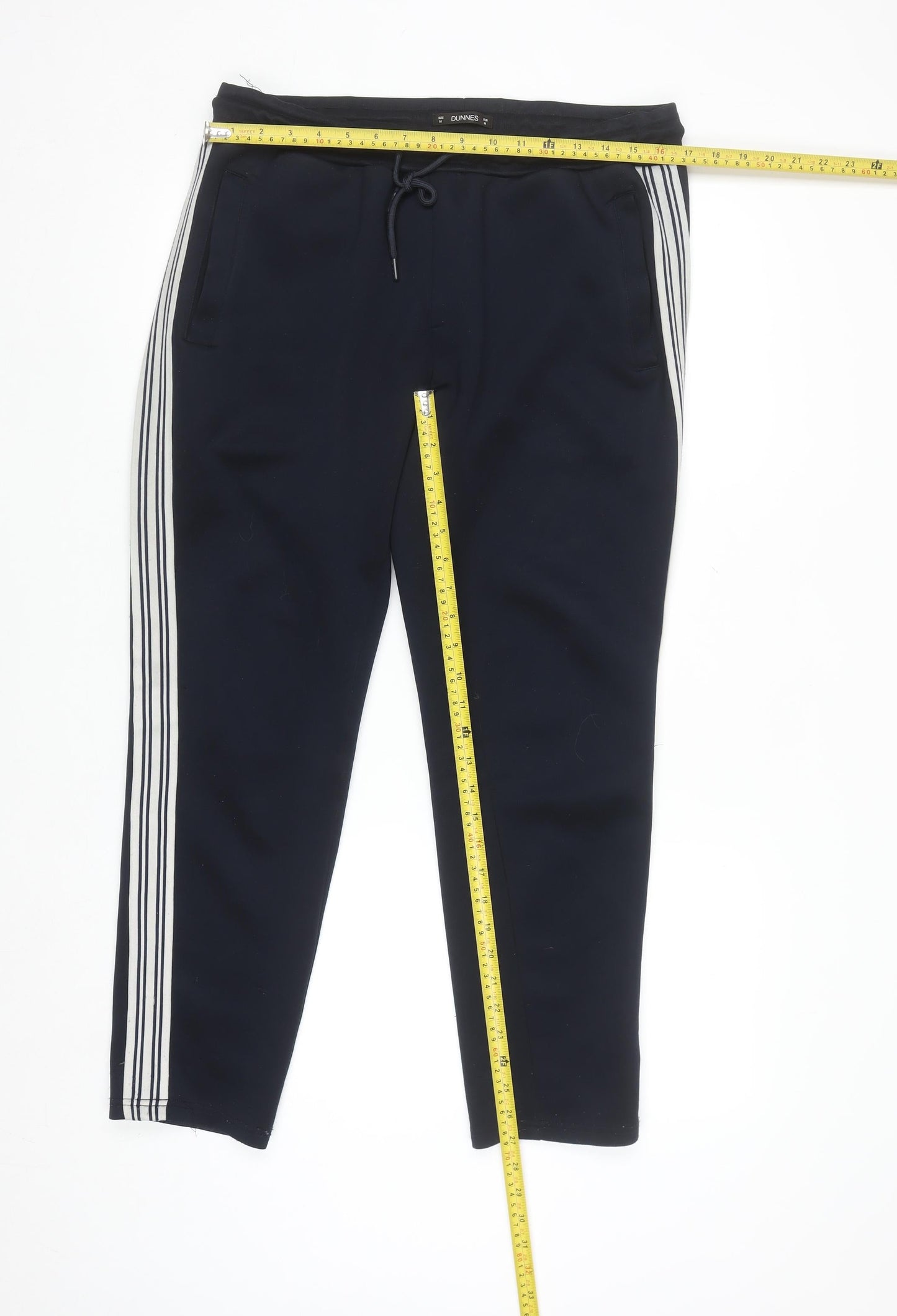 Dunnes Stores Men's Black Slim Fit 2 Piece Tracksuit Set M