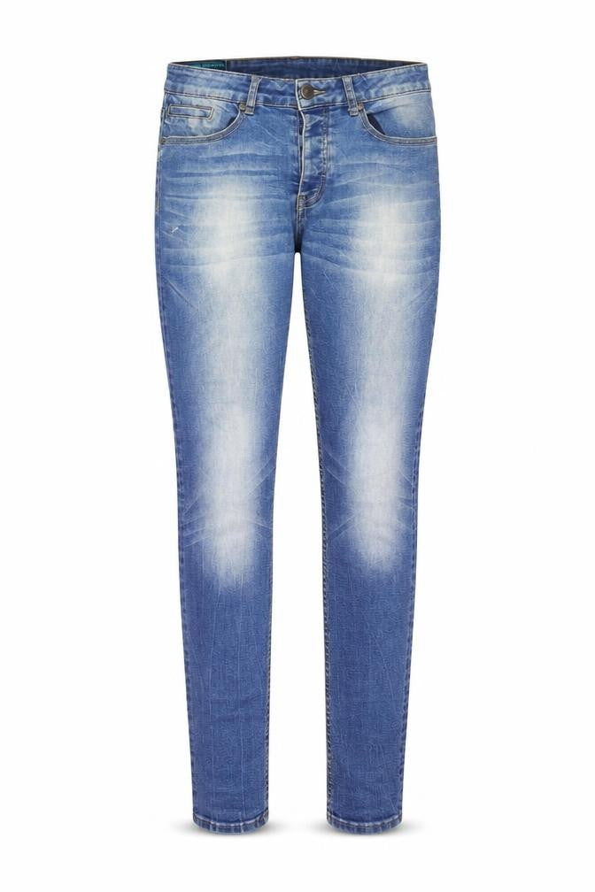 Kingpin Women Blue Skinny Mid Rise Stretch Denim Jeans Size 32R