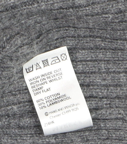 Marks and Spencer Women’s Grey 3/4 Sleeve Cardigan UK 8