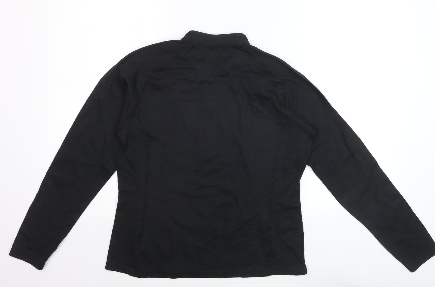 Patagonia Women's Black 1/2 Zip Pullover Sweatshirt M
