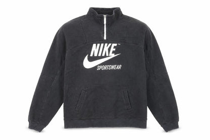 Nike Men's Black XL 1/4 Zip Sportswear Pullover Sweatshirt