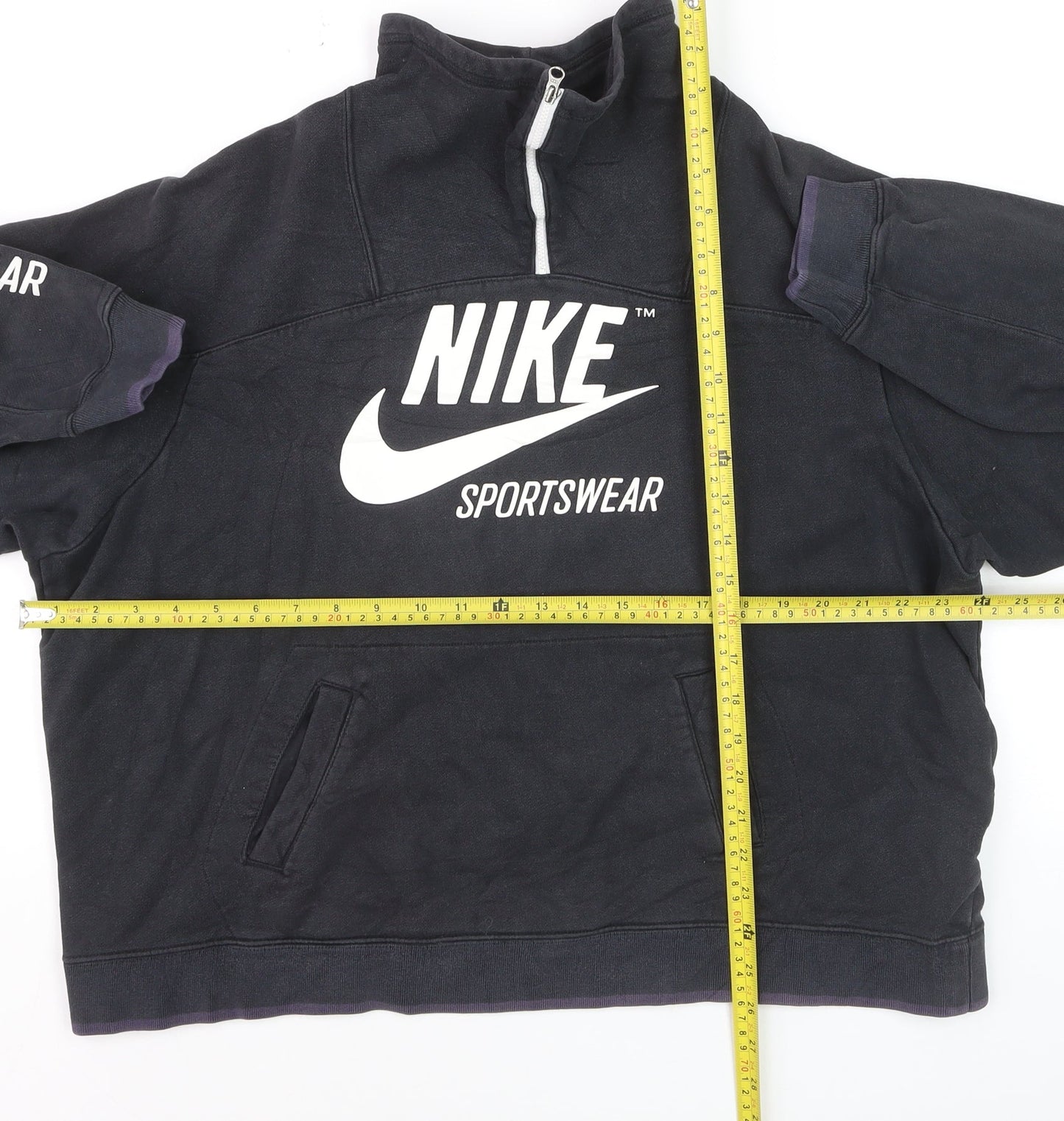 Nike Men's Black XL 1/4 Zip Sportswear Pullover Sweatshirt