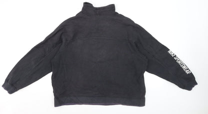 Nike Men's Black XL 1/4 Zip Sportswear Pullover Sweatshirt