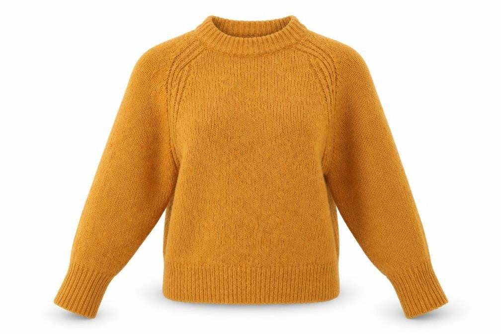 ASOS Women Brown Mock Neck Knit Pullover Jumper Size 8
