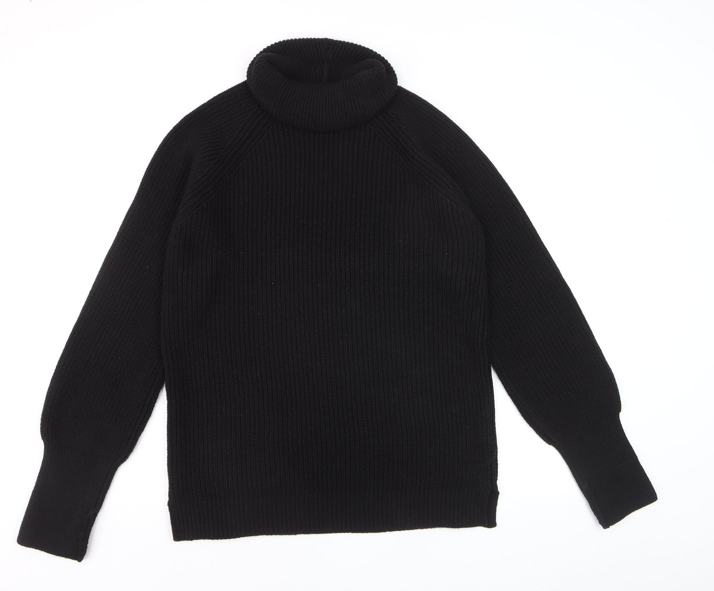 Friends Like These Womens Black Roll Neck Acrylic Jumper UK 10