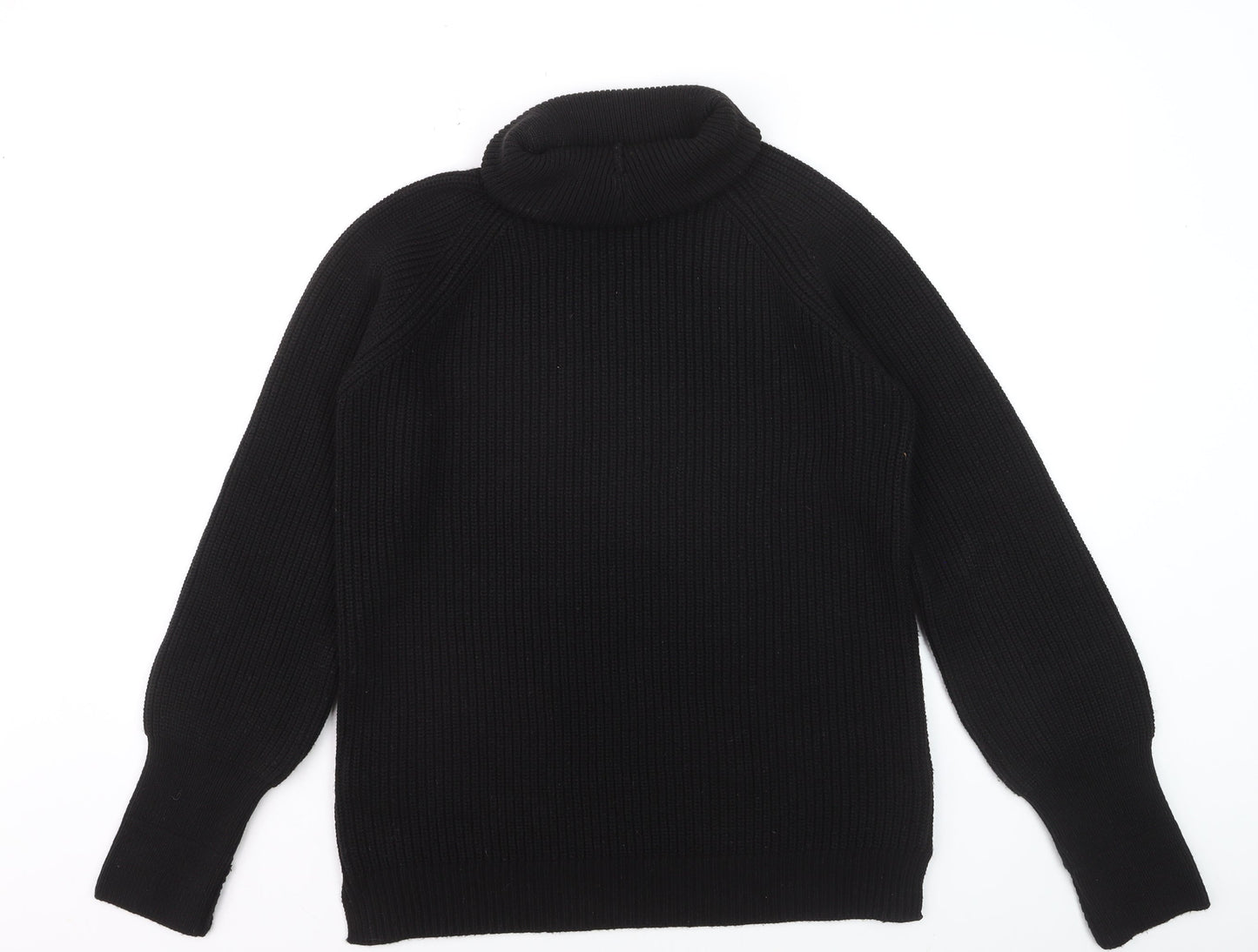 Friends Like These Womens Black Roll Neck Acrylic Jumper UK 10
