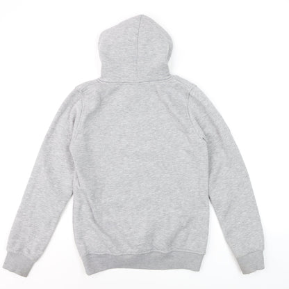 Calvin Klein Jeans Women's Grey Hoodie Medium Cotton Pullover