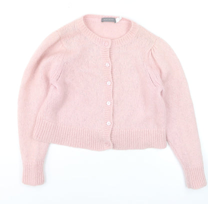 Mint Velvet Women's Pink L Knit Button Cardigan Jumper