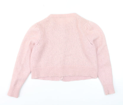 Mint Velvet Women's Pink L Knit Button Cardigan Jumper