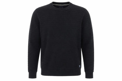 Jack & Jones Men’s Black Cotton Crew Neck Pullover Jumper L