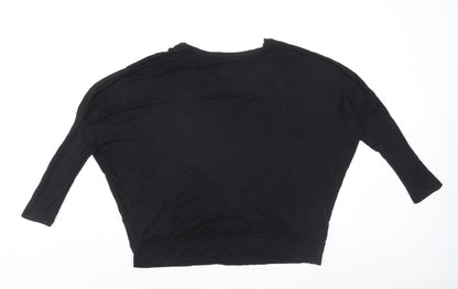 Jasper Conran Loungewear Black Crew Neck Sweatshirt Men’s Size L