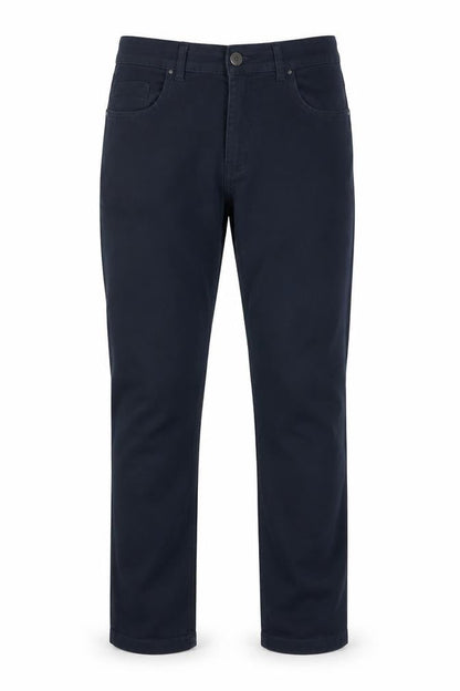V12 Denim Men's Navy Blue Straight Leg Trousers Size 46