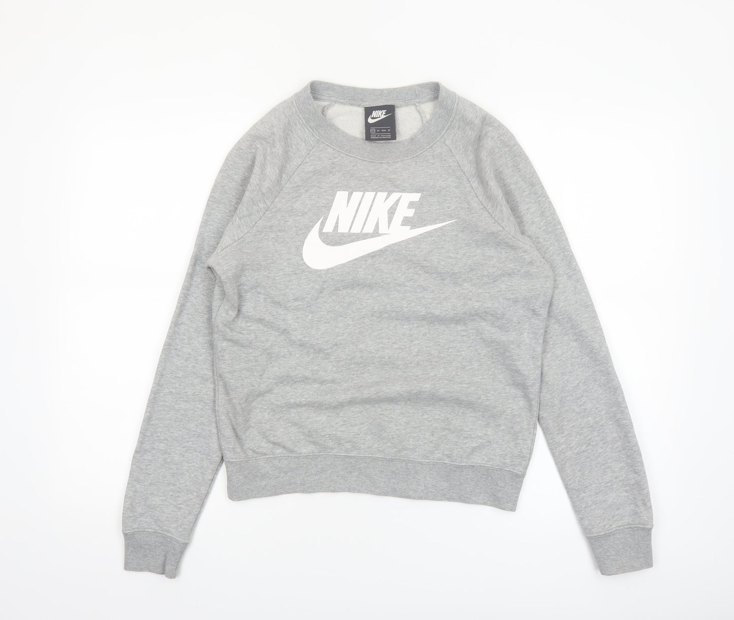 Nike Women’s Grey Crew Neck Pullover Sweatshirt XS