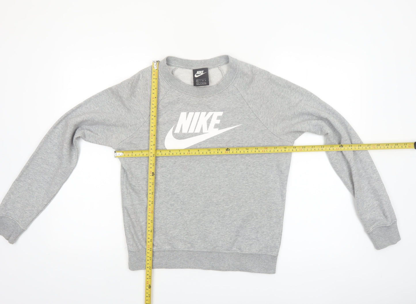Nike Women’s Grey Crew Neck Pullover Sweatshirt XS