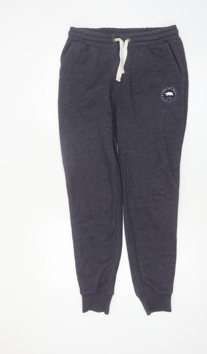 SoulCal & Co Men Grey Jogger Sweatpants Small Regular Fit