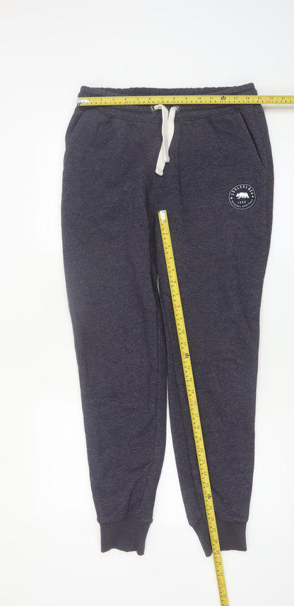 SoulCal & Co Men Grey Jogger Sweatpants Small Regular Fit