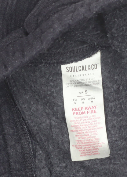 SoulCal & Co Men Grey Jogger Sweatpants Small Regular Fit