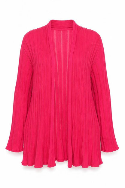 Marks and Spencer Per Una Women’s Pink Size 18 Ribbed Knit Cardigan