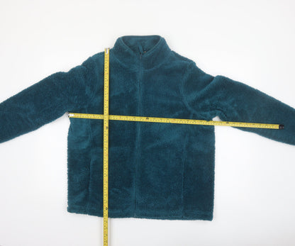 Dunnes Stores Women’s Teal Fleece Zip Jacket Size 16