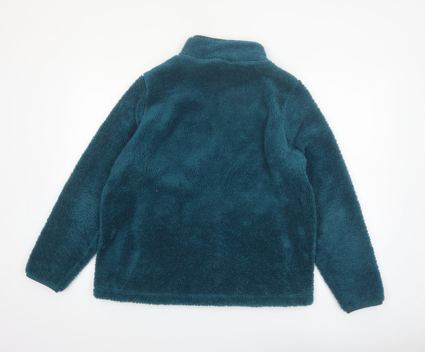 Dunnes Stores Women’s Teal Fleece Zip Jacket Size 16