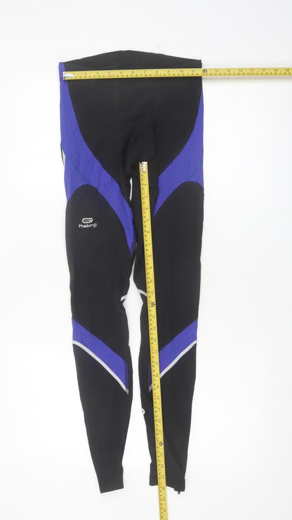 Kalenji Men's Black Compression Running Leggings Size L