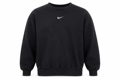 Nike Men Black Crew Neck Pullover Sweatshirt Size L