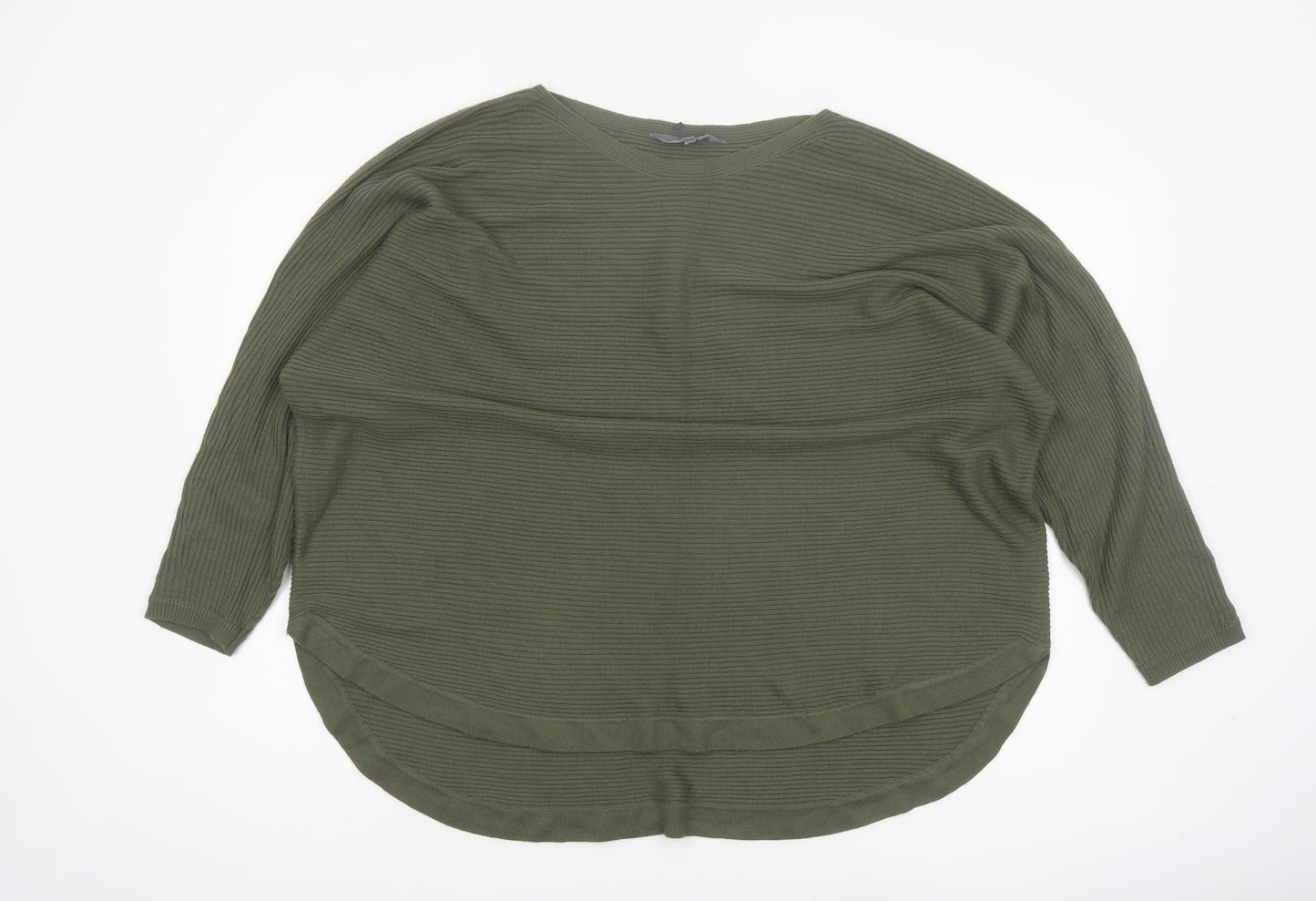 Principles Women’s Green Acrylic Knit Pullover Jumper Size 22