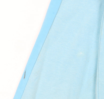 Nike Women Blue V-Neck Pullover Sweatshirt Size L 14/16