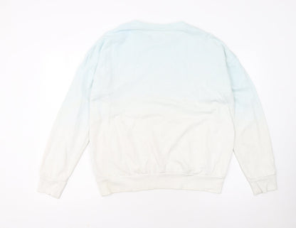 Disney Women XS Blue Stitch Pullover Sweatshirt