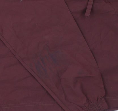 Champion Boys Brown University Hooded Anorak Jacket Size M