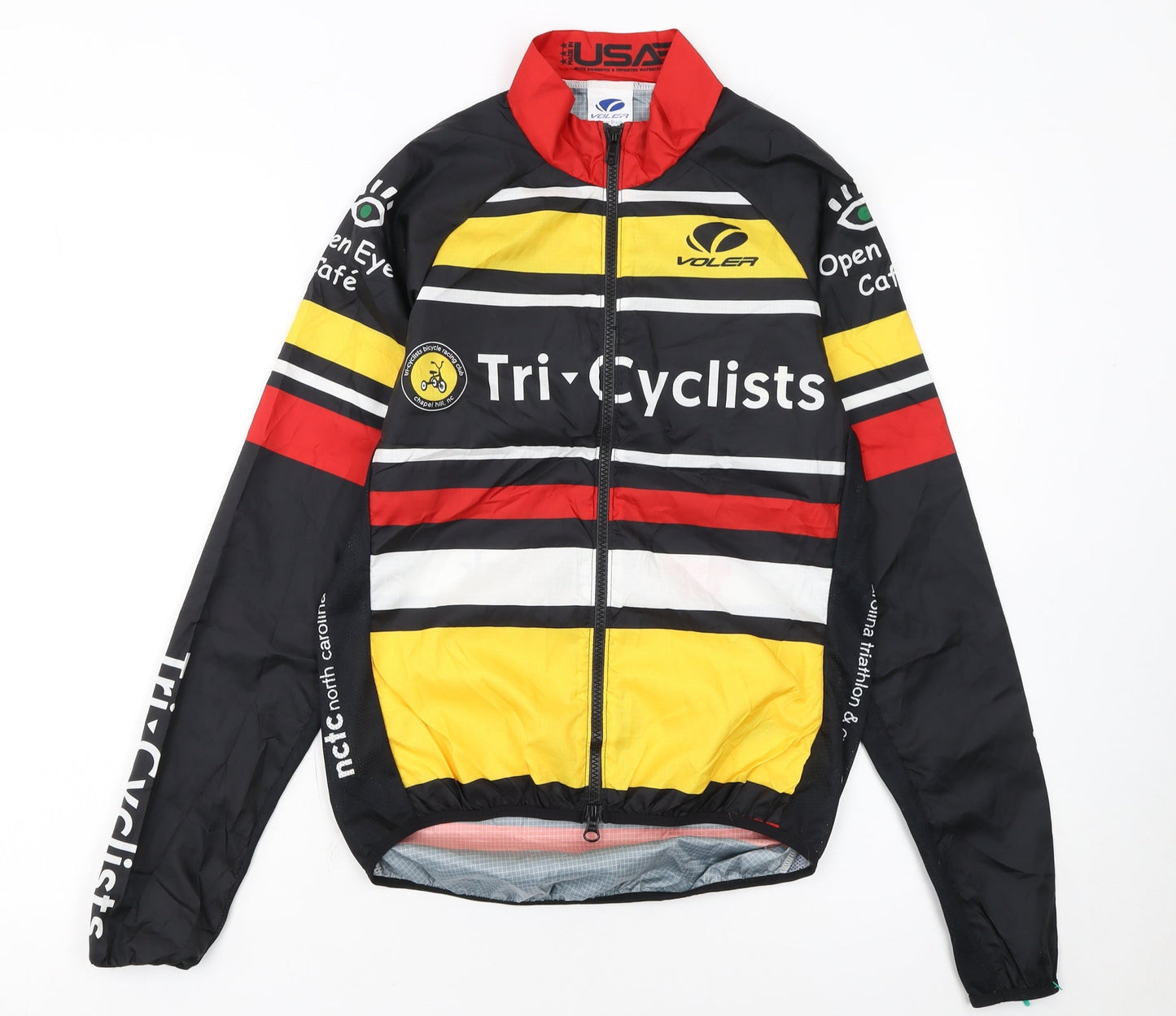 Voler Womens Multicoloured Small Cycling Windbreaker Jacket