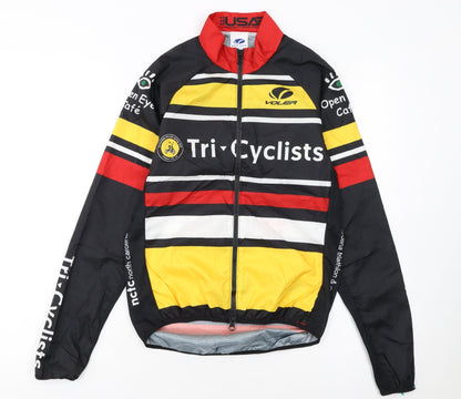 Voler Womens Multicoloured Small Cycling Windbreaker Jacket