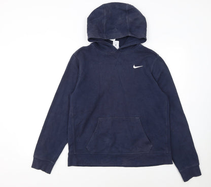 Nike Boys Blue Pullover Hoodie XL 13-15 Years Hooded Sweatshirt