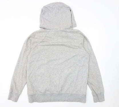 Under Armour Women's Grey Small Pullover Hoodie Loose Fit Sweatshirt