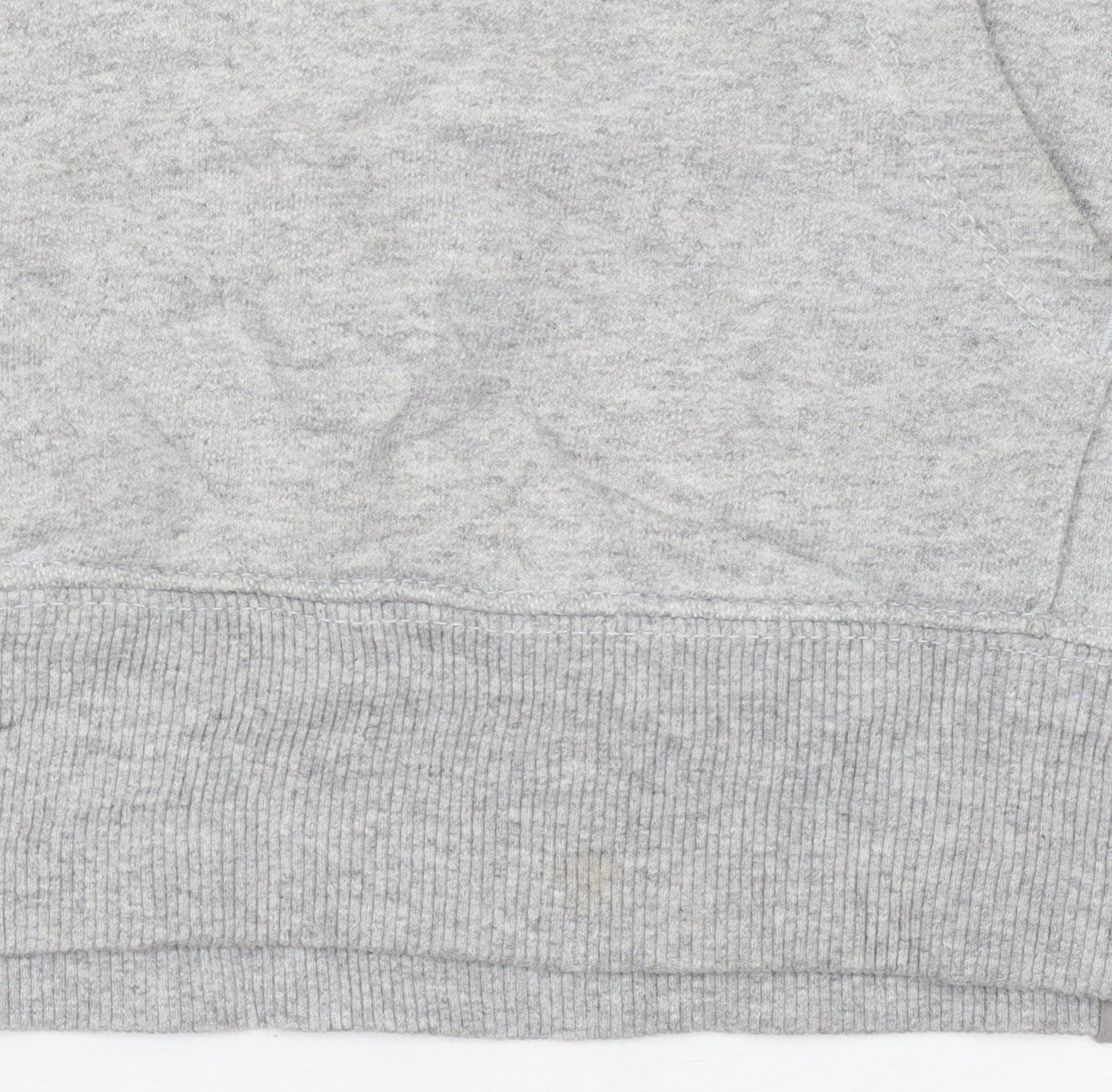 The North Face Womens Grey Pullover Hoodie Size M Logo Print