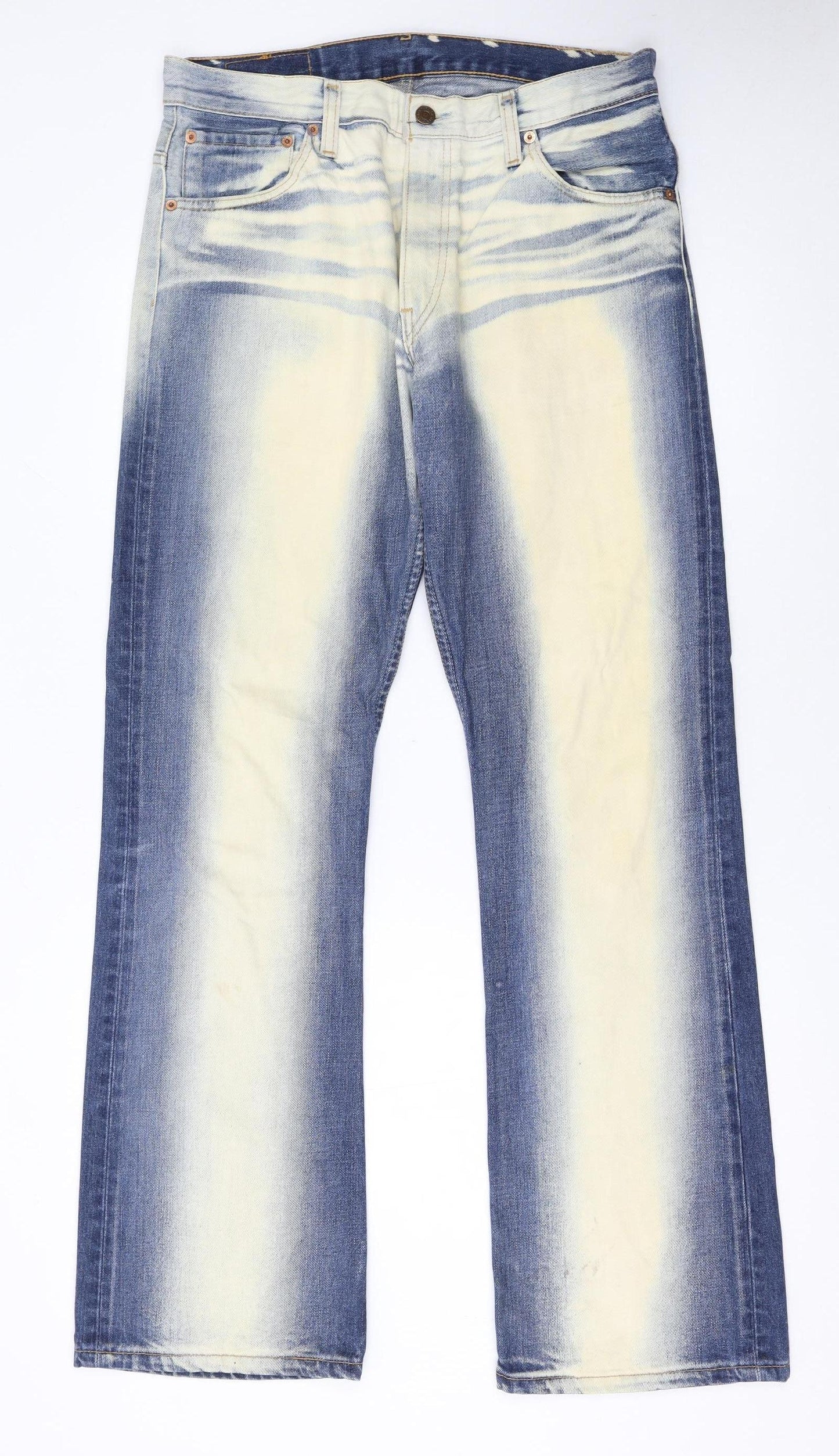 Levi’s Women’s Blue 507 Straight Stone Wash Jeans Size 14 W32 L34